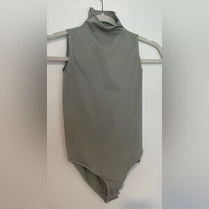 SKIMS Sage Green Bodysuit Top XXS/XS